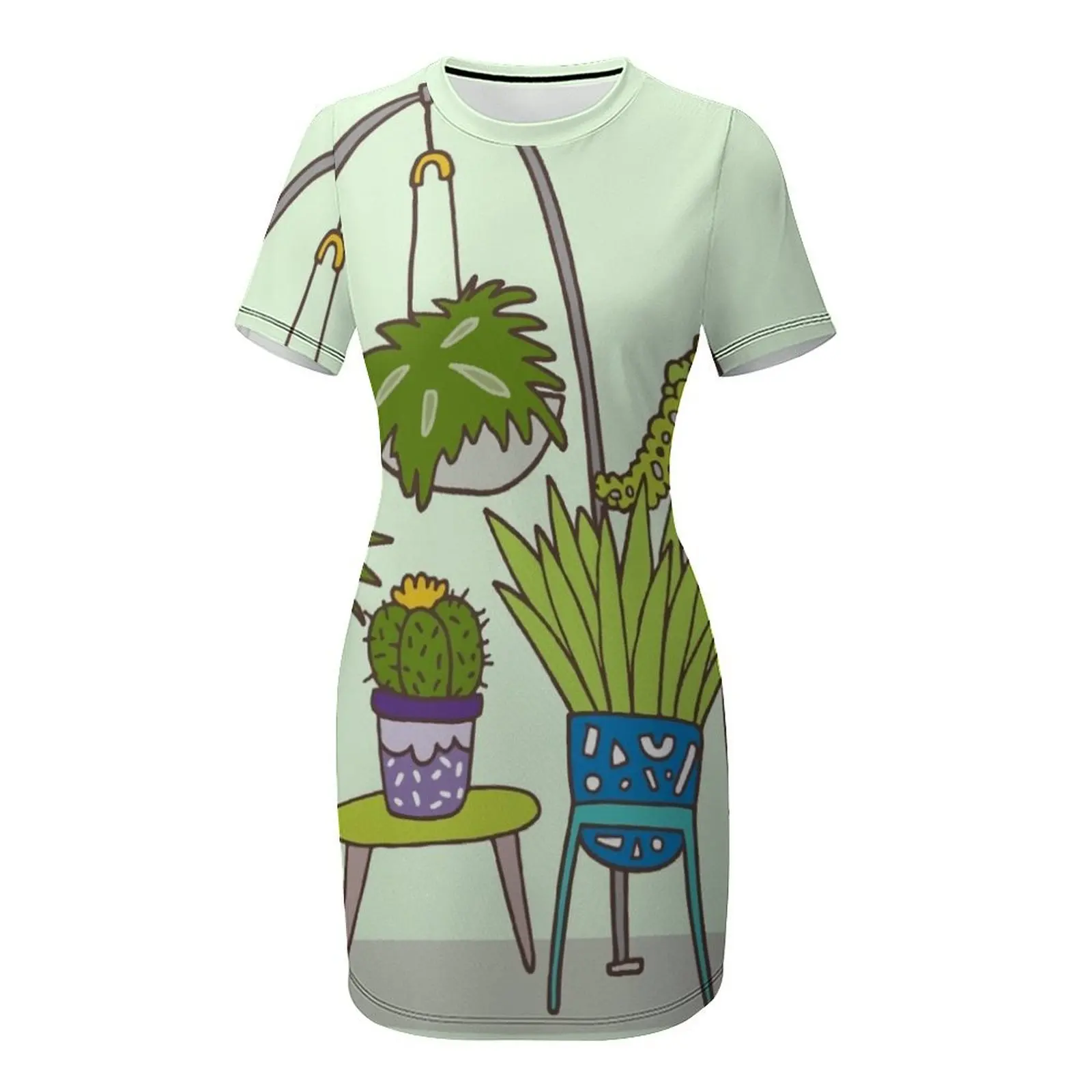 Vestido de manga curta com est - Korean Girls Lifestyle avaliação e preço
